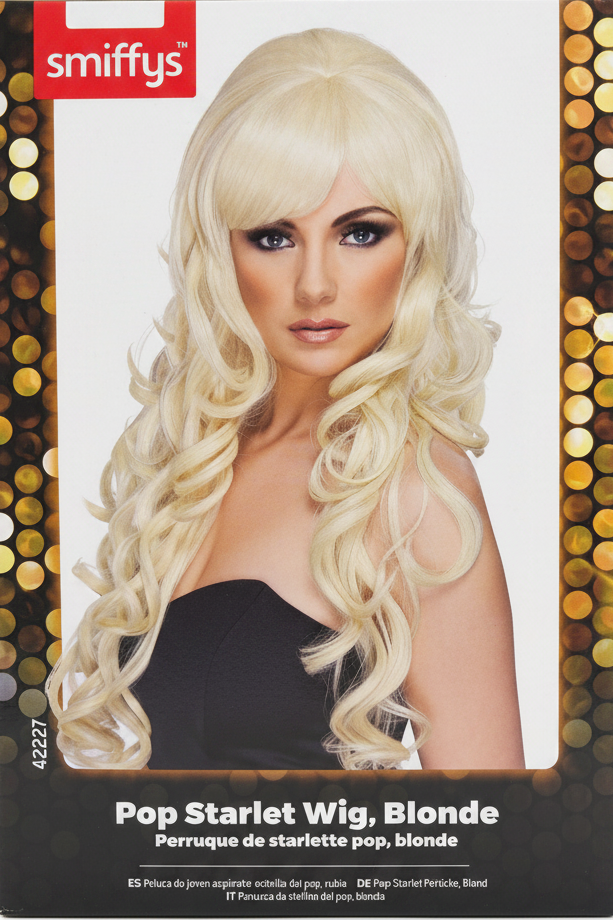 Pop Starlette perruque Blonde