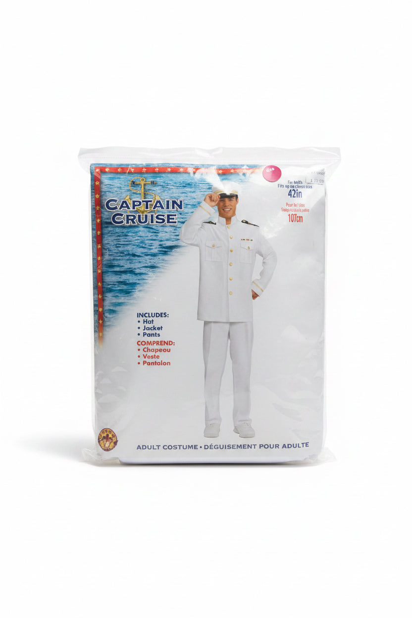 Costume capitaine bateau de croisière