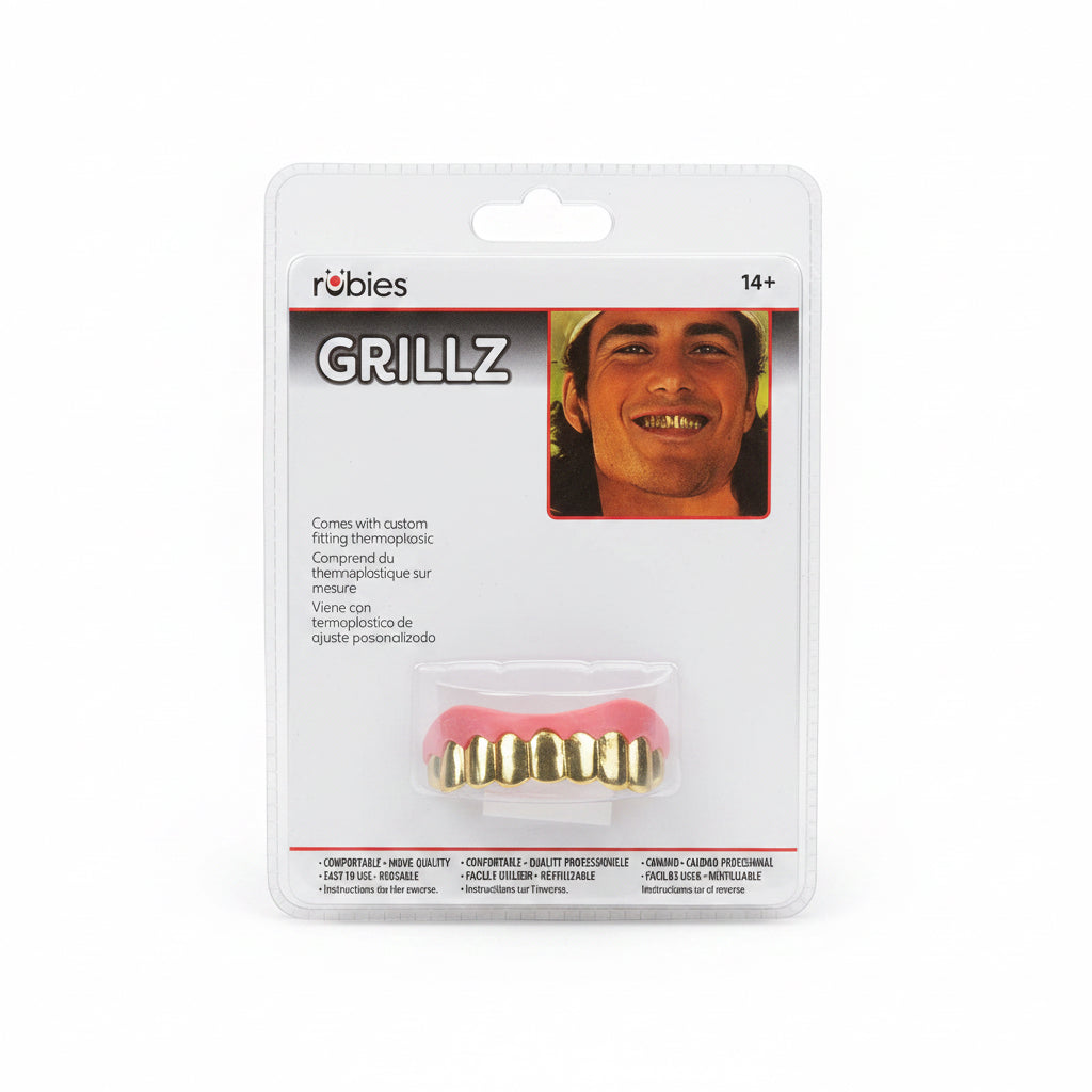 Grillz dents dorés