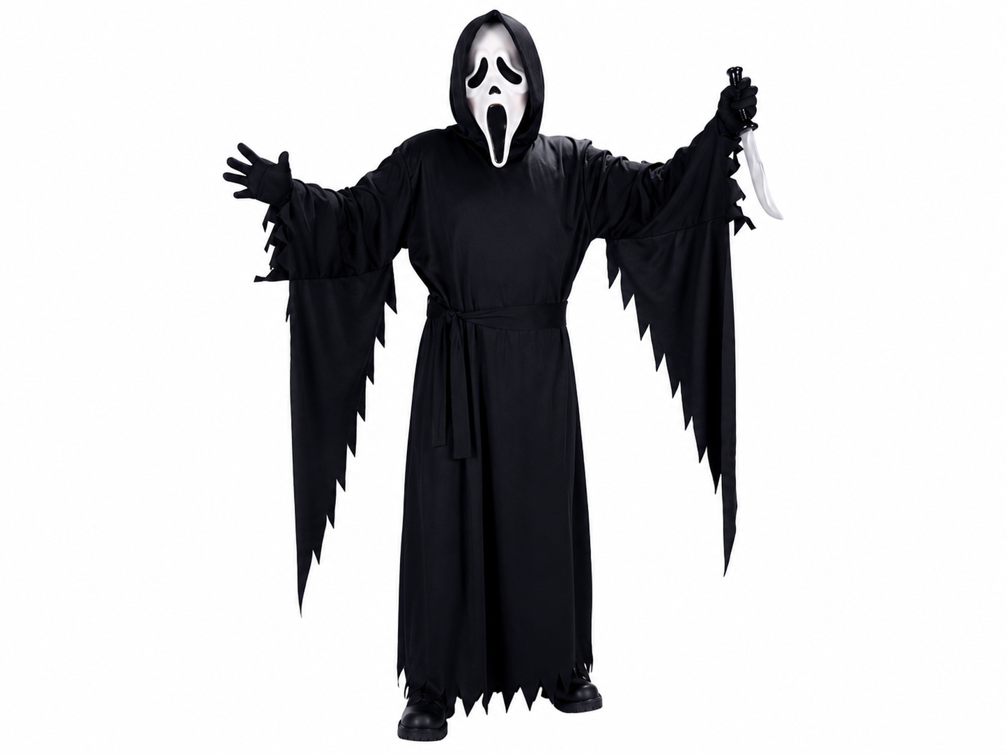Costume ghost face adolescent