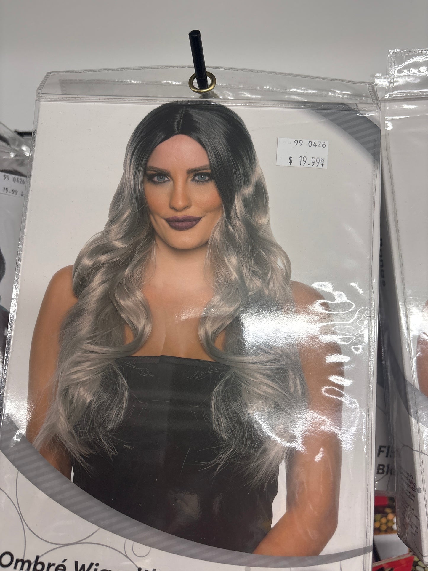 Silver Black Ombre Wig