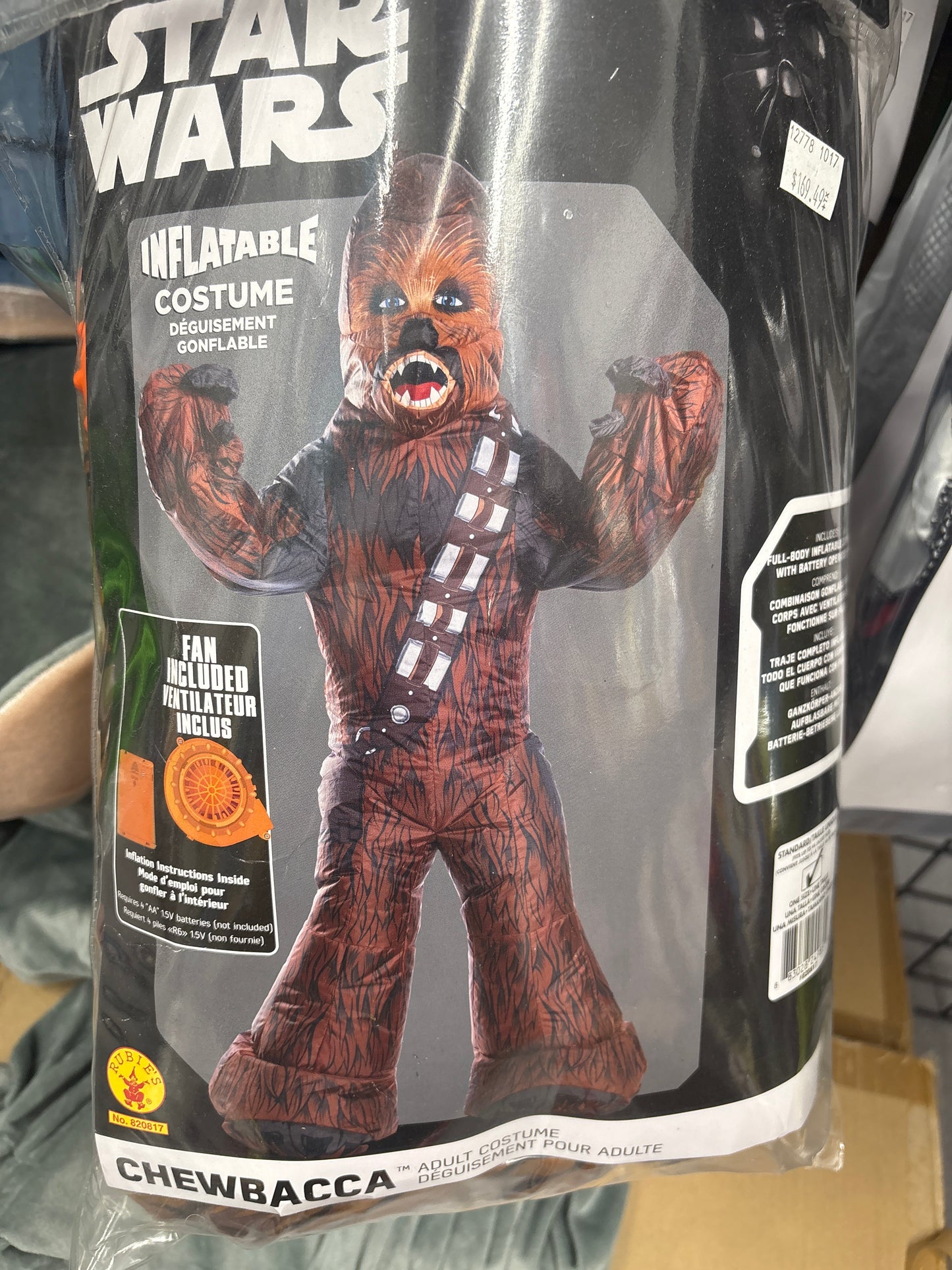 Costume Chewbacca gonflable