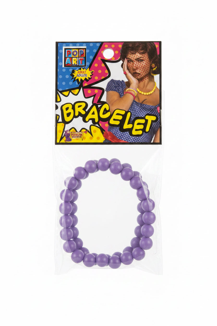 Bracelet Mauve Pop Art