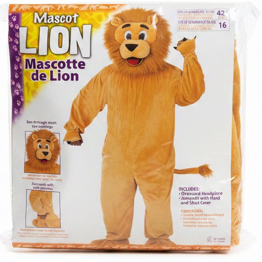 Costume mascotte lion adulte