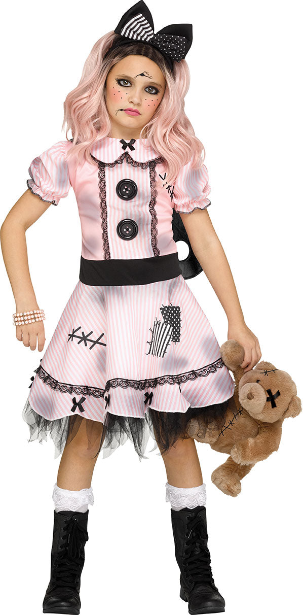 Costume Poupée mécanique maléfique – Enfant