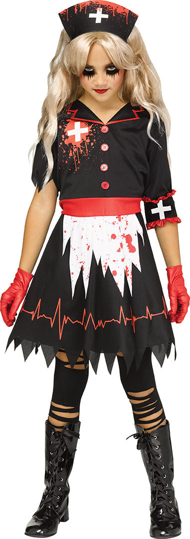 Costume Infirmière pas si gentille – Enfant Moyen (8-10)