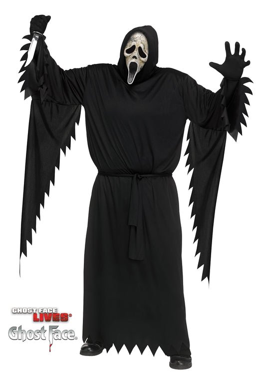 Costume Ghost Face vieilli Scream VI – Adulte taille plus