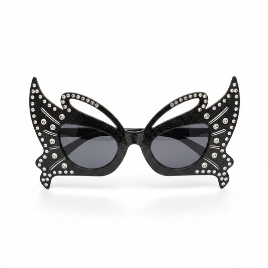 Lunettes papillon noires