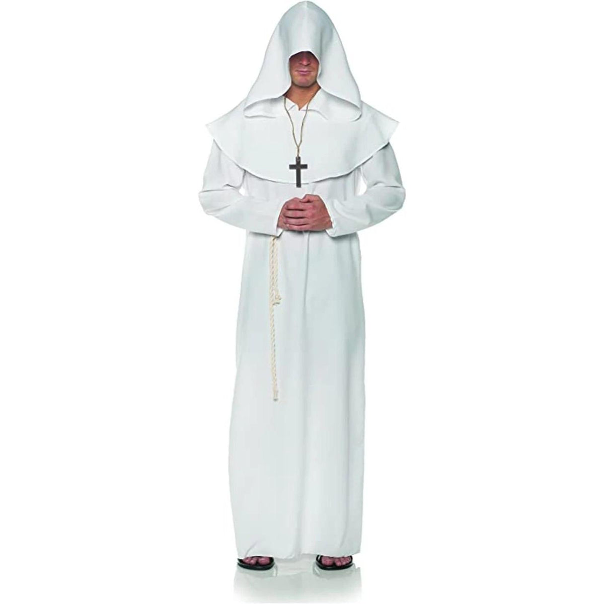 Robe de moine blanche adulte Underwraps 28000