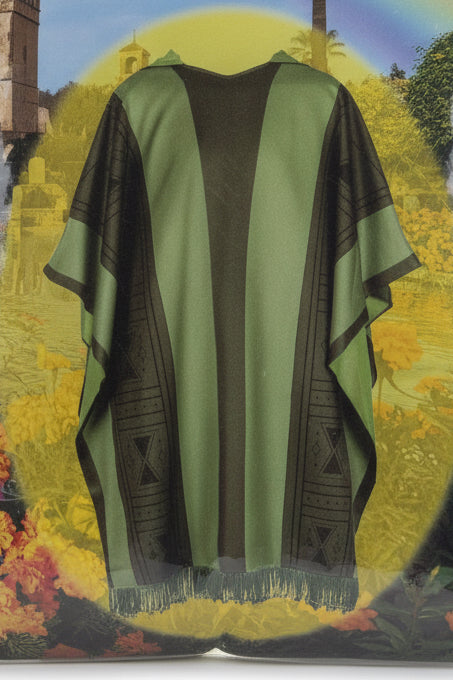 Costume mexicain style poncho