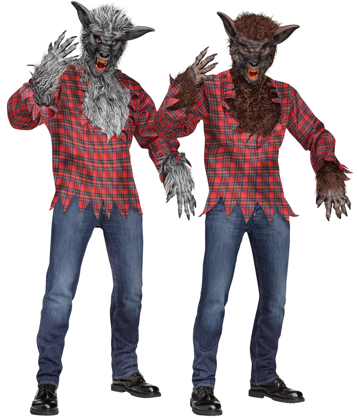 Costume Loup-garou brun – Adulte