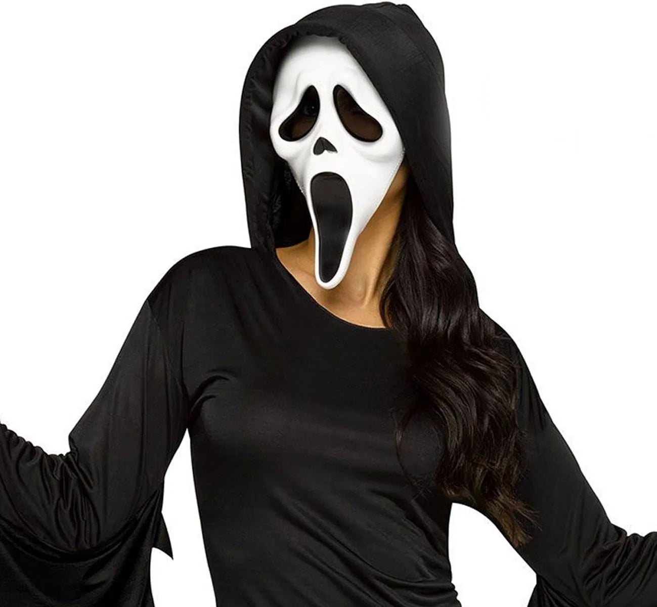 Costume ghost face adulte femme