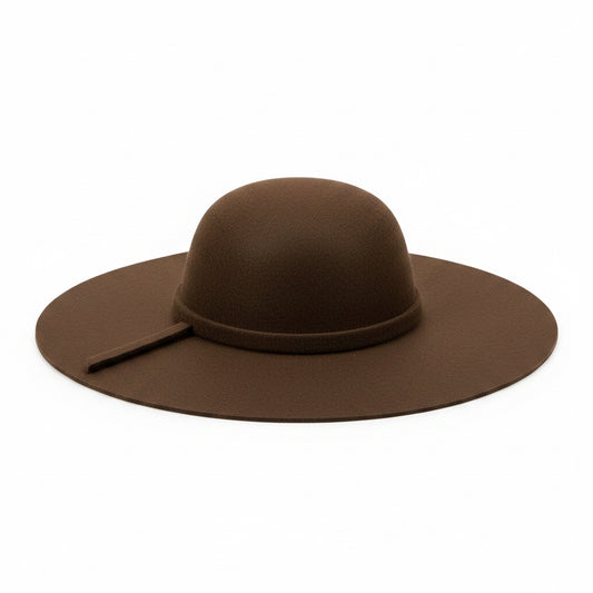 70's Bohemian hat - Brown