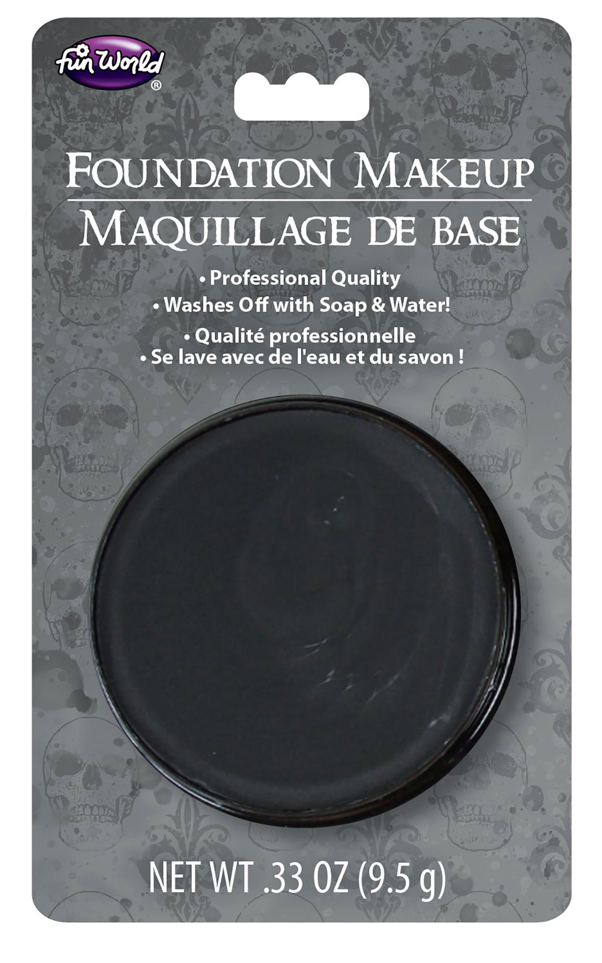 Maquillage fond de teint noir – Pot 10 g
