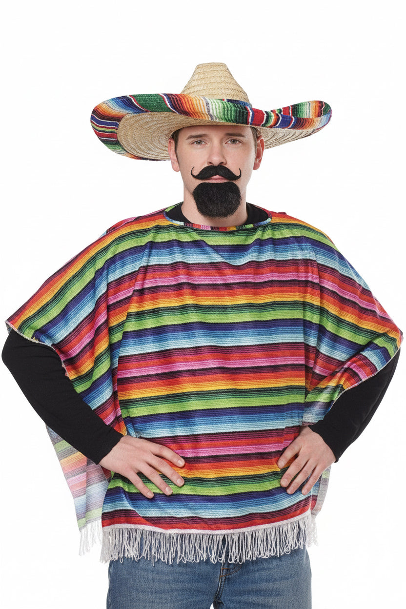Costume mexicain écharpe serape