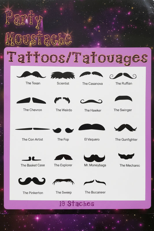 Tatouage moustache