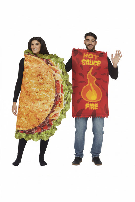 Tacos et sauce piquante Costume pour 2 personnes