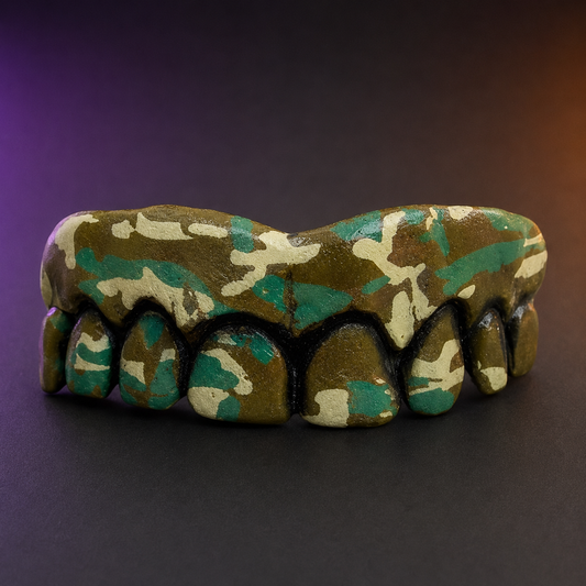 Fausses Dents Camouflage Billy Bob – Accessoire Halloween