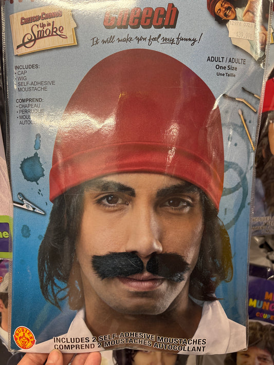 Cheech Kit Cap Wig Mus