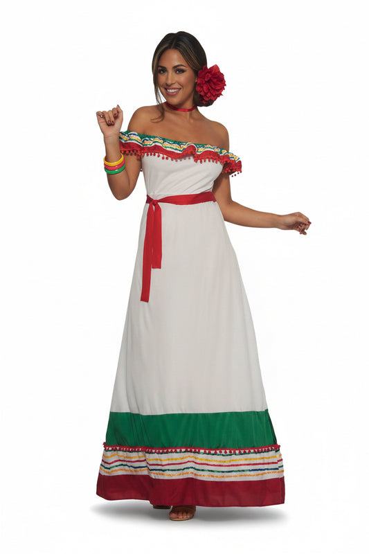 Costume robe mexicaine femme