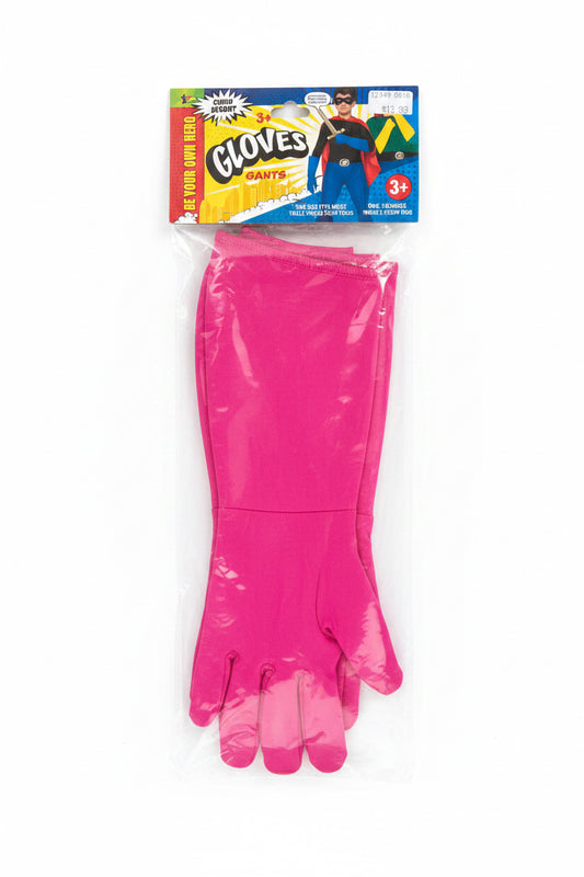 Gant Enfant Rose Super Héro