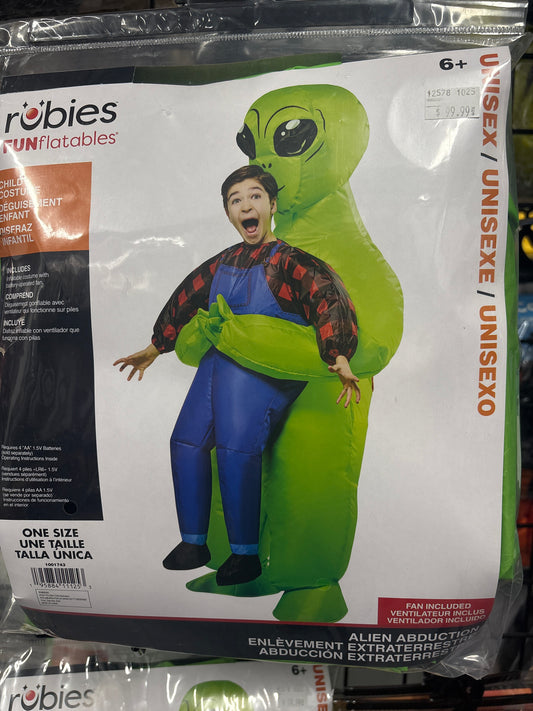 Costume alien gonflable enfant