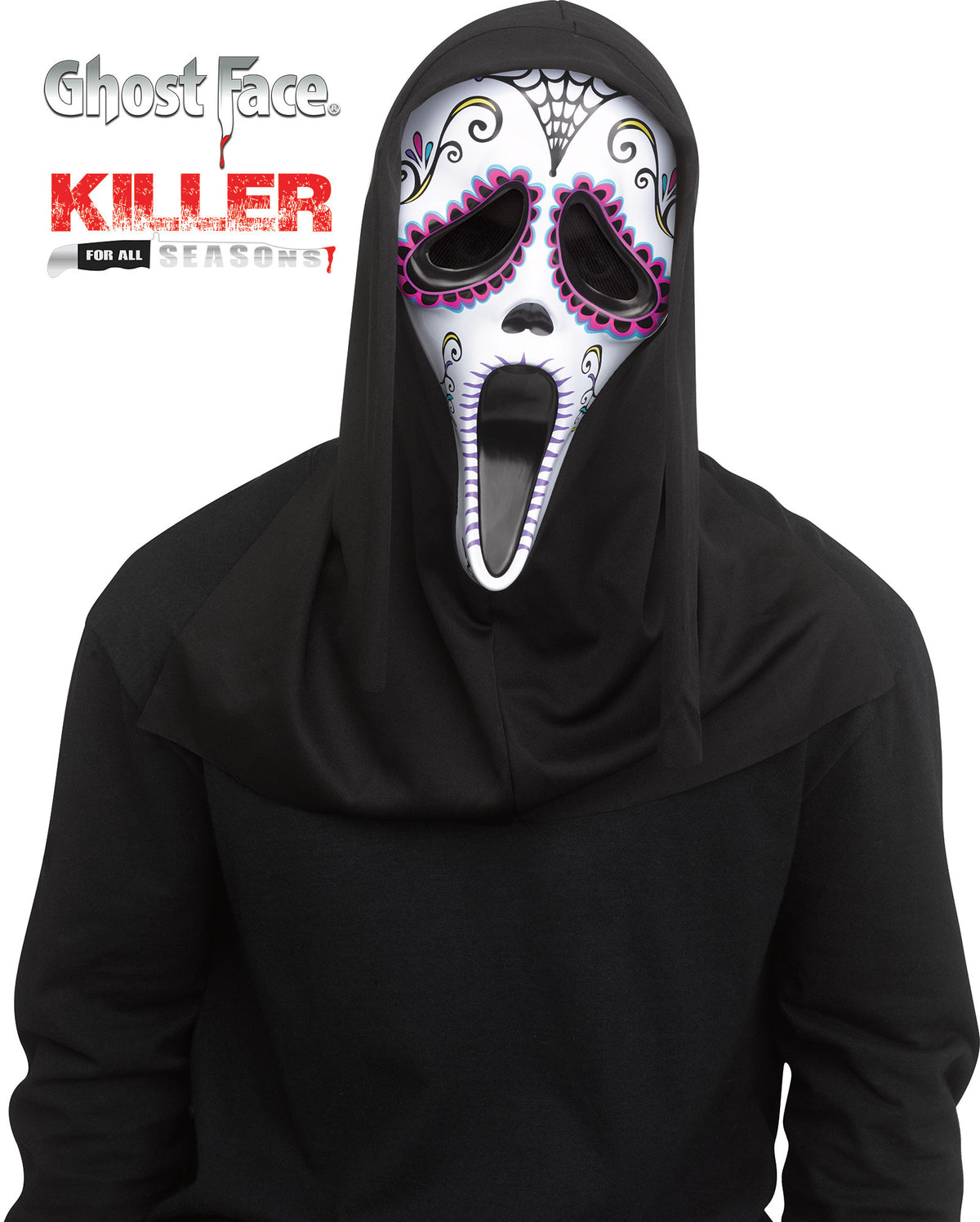 Masque Ghost Face Jour des Morts – Adulte