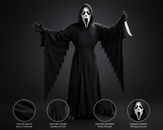 Costume ghost face enfant