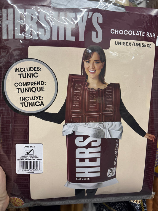 Costume tablette de chocolat Hershey adulte