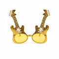 Lunettes guitare pailletées