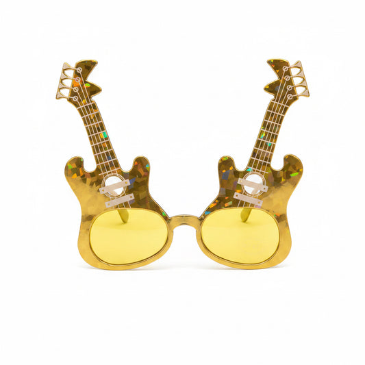 Lunettes guitare pailletées