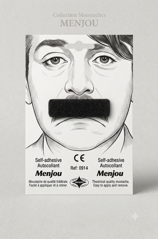 Moustache Menjou Brune