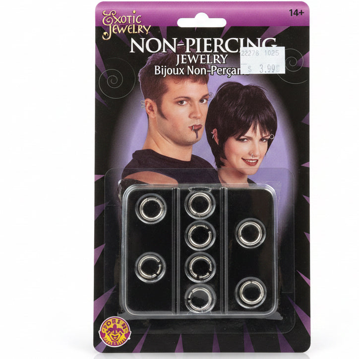 Ensemble de faux piercings sans perçage