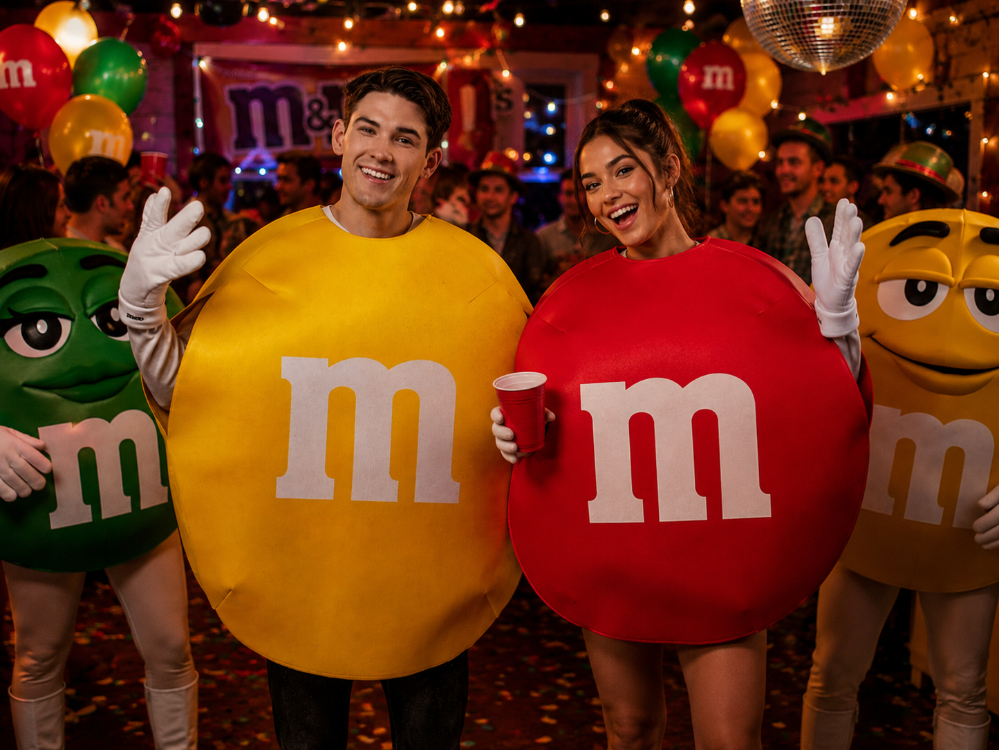 Costume M&M adulte
