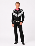 Costume chemise western noir (Barbie)