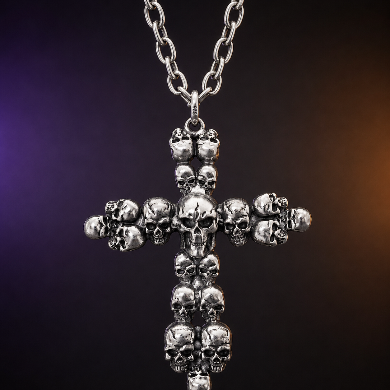 Collier Crane et Croix
