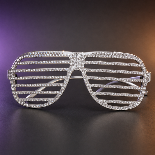 Lunettes a Fentes Argent